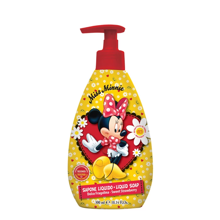 Disney - Minnie - Sapone Liquido 300 Ml 1 Disney - Minnie - Sapone Liquido 300 Ml