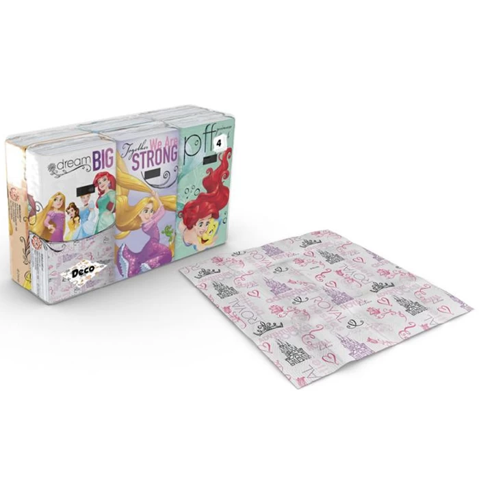 Disney - Fazzoletti Princess 6 Pacchetti 1 Disney - Fazzoletti Princess 6 Pacchetti