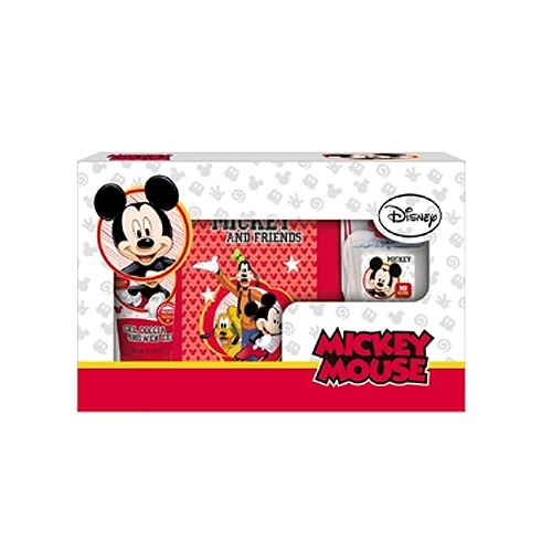 Disney - Cofanetto Dell'amicizia Mickey Mouse - Profumo 50 Ml + Gel Doccia 100 Ml + Zainetto In Nylon 1 Disney - Cofanetto Dell'amicizia Mickey Mouse - Profumo 50 Ml + Gel Doccia 100 Ml + Zainetto In Nylon