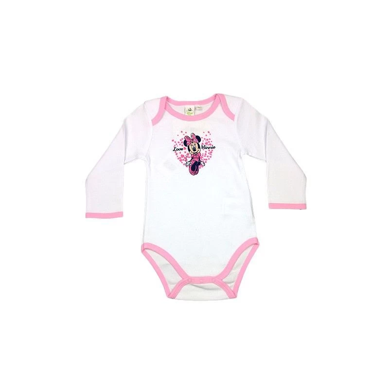 Body Bodino Intimo Bimba Neonato Disney Baby Minnie 3 M 1 Body Bodino Intimo Bimba Neonato Disney Baby Minnie 3 M