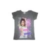 T-shirt Maglia Maglietta Bimba Bambina Disney Violetta Grigio 12A