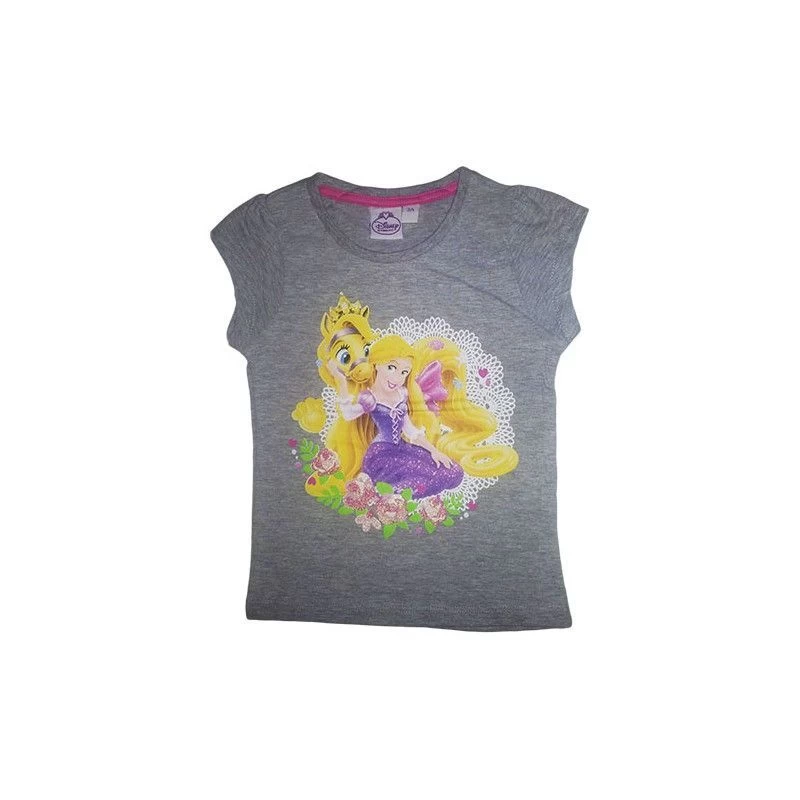 T-shirt Maglia Maglietta Bimba Bambina Disney Principesse Grigio 6A 1 T-shirt Maglia Maglietta Bimba Bambina Disney Principesse Grigio 6A