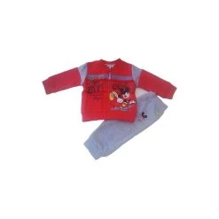 Completo Tuta 2pz Maglia Maglietta Pantalone Bimbo Neonato Disney Baby Mickey 9 - 12 Mesi