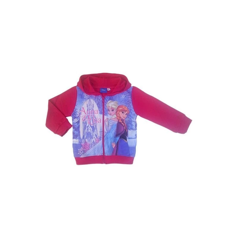 Felpa Maglia Maglietta Aperta Con Zip Bimba Bambina Disney Frozen Fucsia 4A 1 Felpa Maglia Maglietta Aperta Con Zip Bimba Bambina Disney Frozen Fucsia 4A
