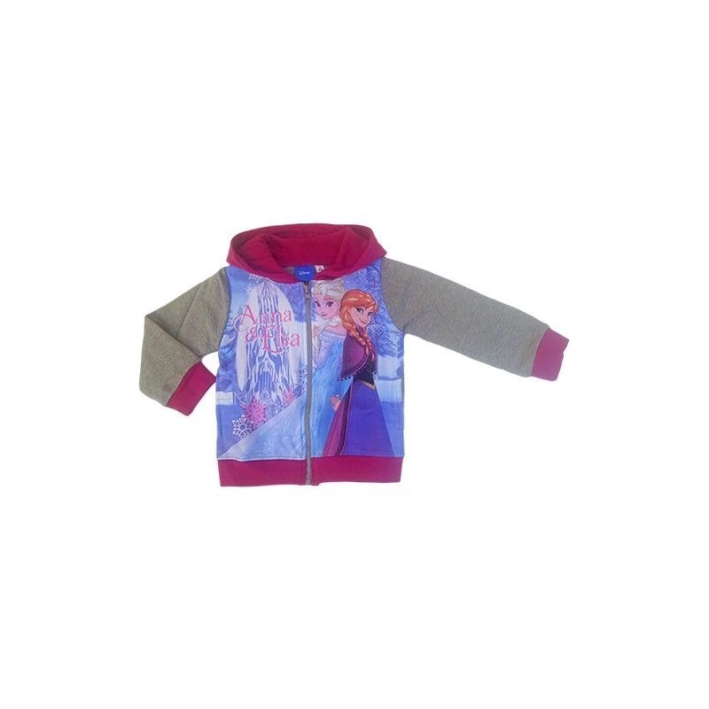 Felpa Maglia Maglietta Aperta Con Zip Bimba Bambina Disney Frozen Grigio 4A 1 Felpa Maglia Maglietta Aperta Con Zip Bimba Bambina Disney Frozen Grigio 4A
