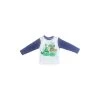 T-shirt Maglia Maglietta Bimbo Bambino The Good Dinosaur Disney Blu 6A
