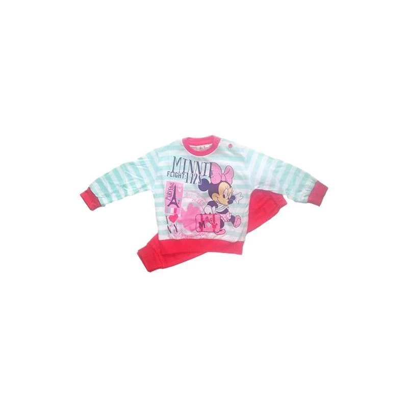 Pigiama Maglia Maglietta Pantalone Bimba Neonato Disney Baby Minnie Fragola 18 M 1 Pigiama Maglia Maglietta Pantalone Bimba Neonato Disney Baby Minnie Fragola 18 M