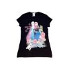 T-shirt Maglia Maglietta Cotone Bielastico Bimba Bambina Disney Frozen Blu 4A
