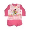 Pigiama Maglia Maglietta Pantalone Bimba Bambina Disney Minnie Bianco Rosa Fucsia 10A
