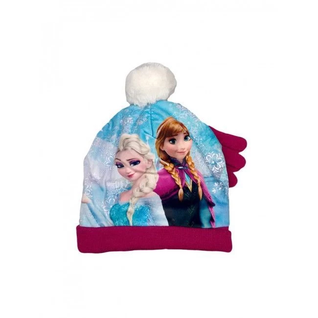 Disney Baby Set 2pz Cappello Cappellino Pon Pon Guanti Bimba Bambina Disney Frozen Prugna Tg 52 1 Disney Baby Set 2pz Cappello Cappellino Pon Pon Guanti Bimba Bambina Disney Frozen Prugna Tg 52