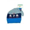 Set 2pz Cappello Cappellino Guanti Bimbo Bambino Disney Baby Mickey Azzurro Tg 50
