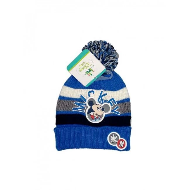 Cappello Bimbo Bambino Disney Baby Mickey Bluette Tg 48 1 Cappello Bimbo Bambino Disney Baby Mickey Bluette Tg 48