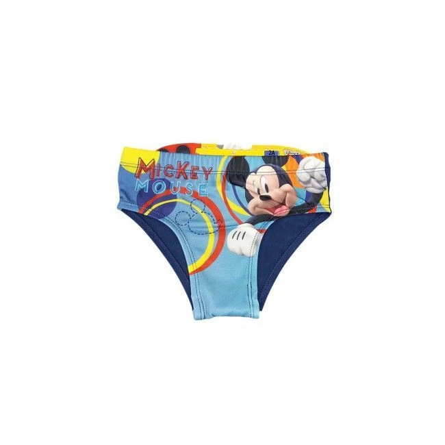 Costumino Costume Da Bagno Slip Bimbo Bambino Disney Mickey Blu 3A 1 Costumino Costume Da Bagno Slip Bimbo Bambino Disney Mickey Blu 3A