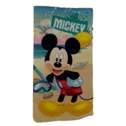 Telo Asciugamano Mare Bimbo Spugna Disney Mickey TU