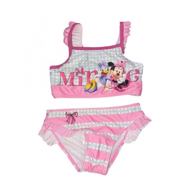 Costumino Costume Da Bagno 2 Pezzi Bimba Bambina Disney Minnie E Paperina 6A 1 Costumino Costume Da Bagno 2 Pezzi Bimba Bambina Disney Minnie E Paperina 6A