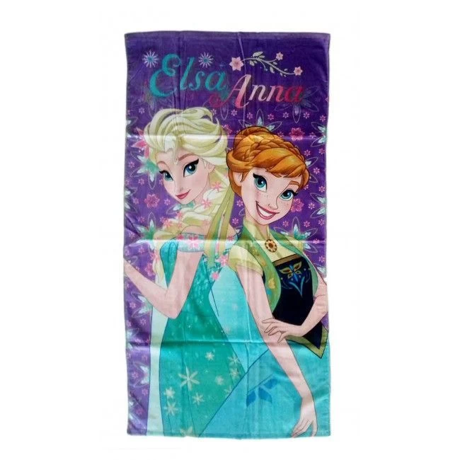Telo Asciugamano Mare Bimba Bambina Spugna Disney Frozen TU 1 Telo Asciugamano Mare Bimba Bambina Spugna Disney Frozen TU
