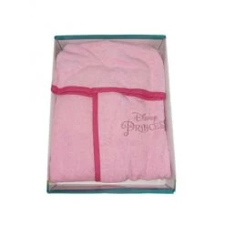 Disney Baby Accappatoio Bimba Spugna Cotone Neonato Disney Principesse Rosa 36 M