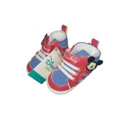 Scarpina Scarpa Bimbo Neonato Disney Baby Mickey Rosso 16