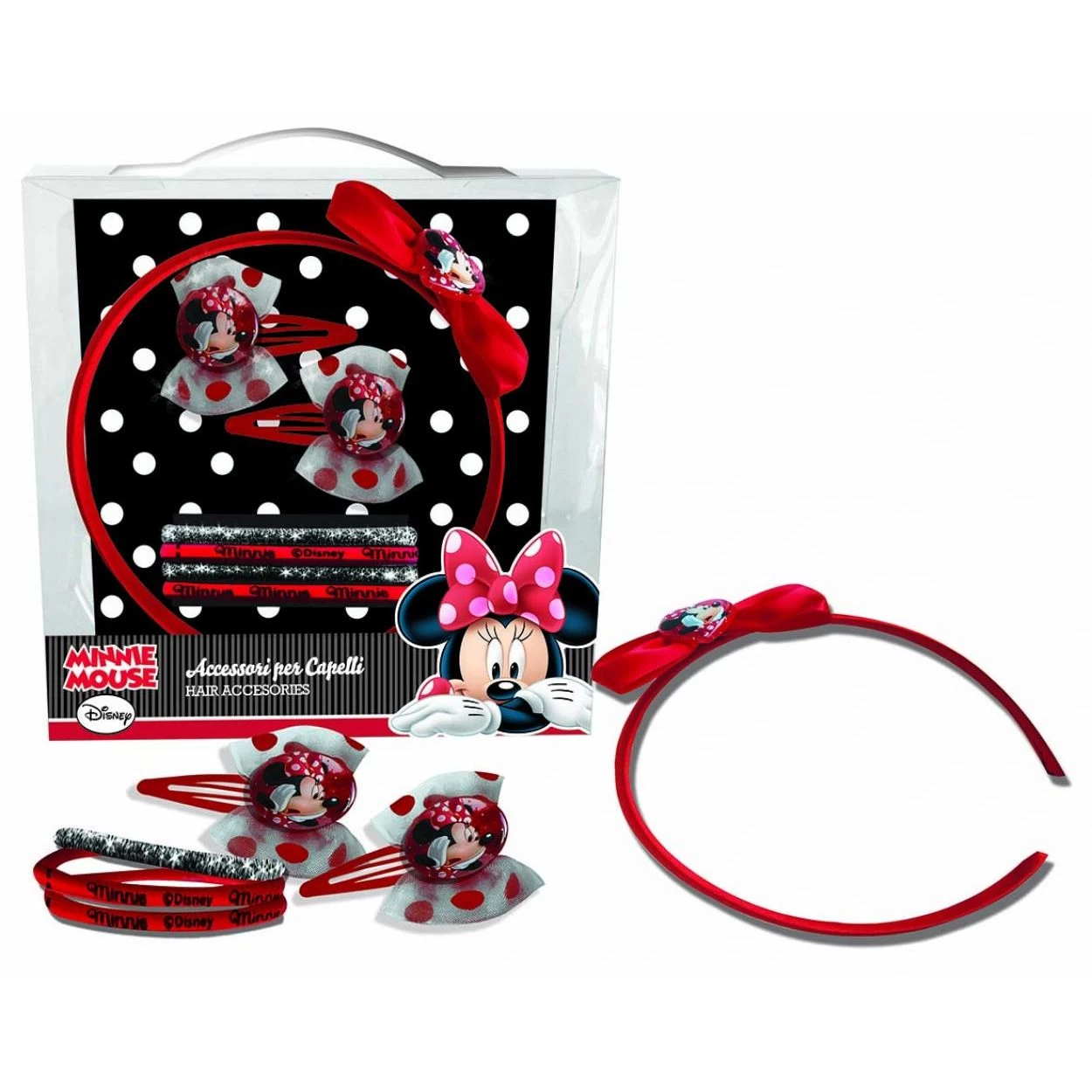Disney D96410 IT'S FASHION SET CAPELLI MINNIE 1 Disney D96410 IT'S FASHION SET CAPELLI MINNIE
