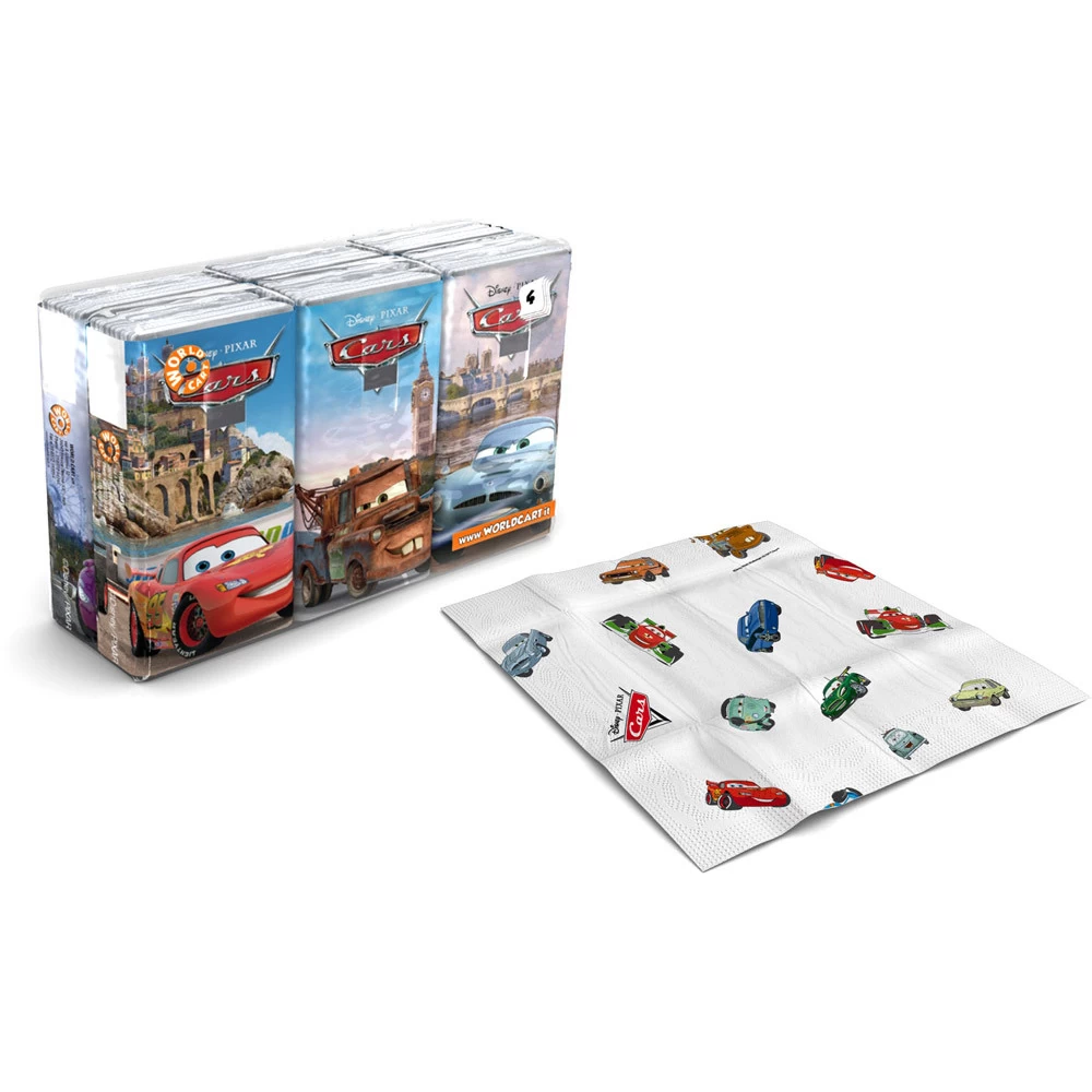 Disney Cars Fazzolettini Bambini 6 X 9 1 Disney Cars Fazzolettini Bambini 6 X 9