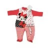 Tuta Tutina Cotone Bimba Neonato Disney Baby Minnie Mouse Amarena 1 - 3 Mesi