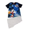Pigiama Maglia Maglietta Pantaloncino Bimbo Bambino Disney Mickey Mouse Blu 3A