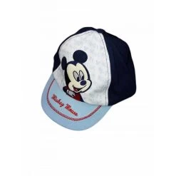 Cappello Berretto Bimbo Neonato Disney Baby Mickey Blu Tg 50