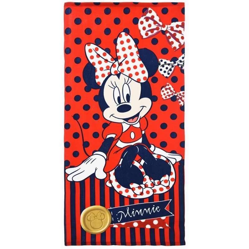 Telo Asciugamano Mare Bimba Bambina Microfibra Disney Minnie TU 1 Telo Asciugamano Mare Bimba Bambina Microfibra Disney Minnie TU