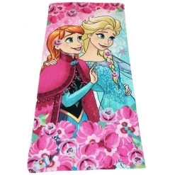 Telo Asciugamano Mare Bimba Bambina Microfibra Disney Frozen TU